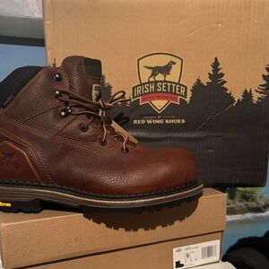 Irish Setter Men's Dark Brown Leather Boots